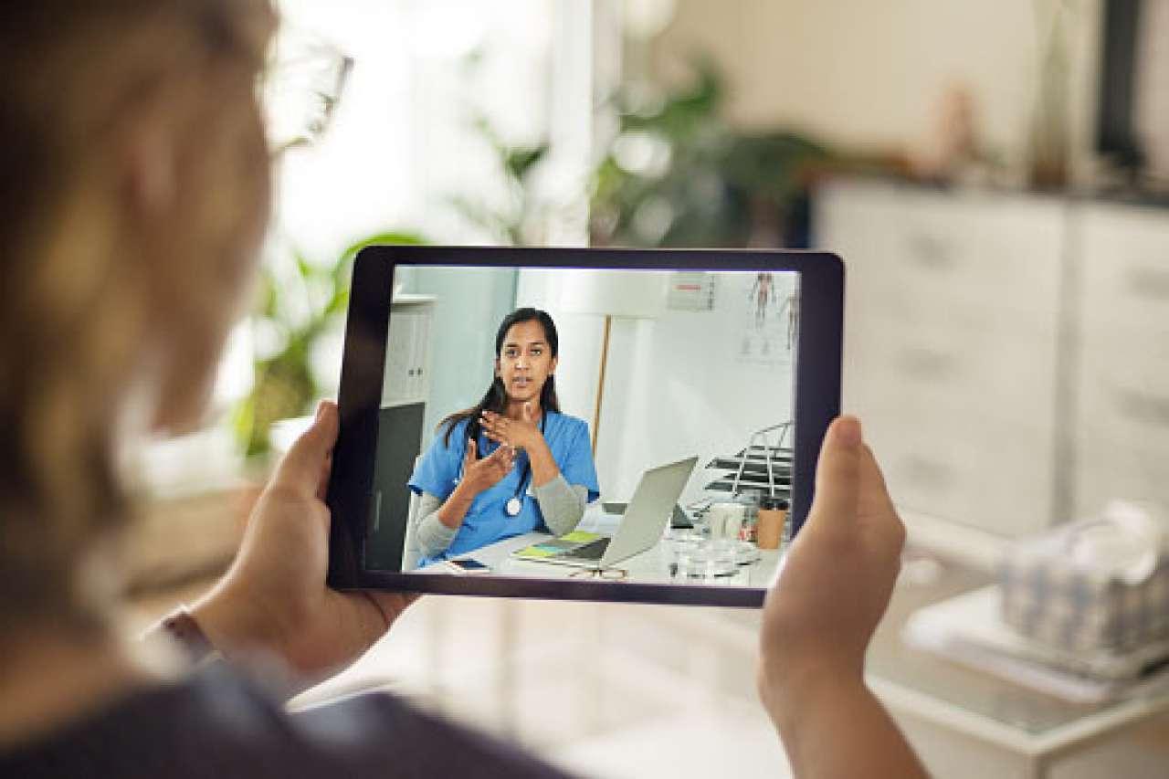 Patient doctor video visit